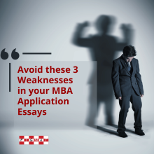 How to Approach MBA Application Weakness Essay (Avoid 3)