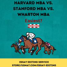 Harvard MBA vs. Stanford MBA vs. Wharton MBA - Easiest?