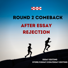 Facing Round 1 MBA Application Rejection
