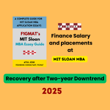 MIT Sloan MBA Finance Salary and Placements 2025